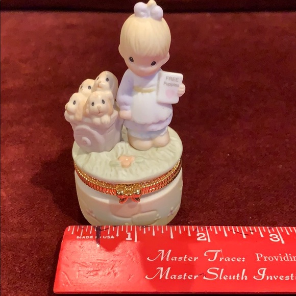 NEW Jewelry Box mini Precious Moments figurine - Picture 7 of 9